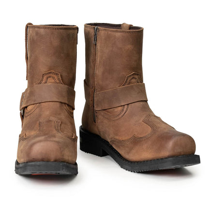 ML Men's Copper Ridge Suede Leather Harness Boots