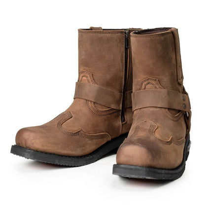 ML Men's Copper Ridge Suede Leather Harness Boots