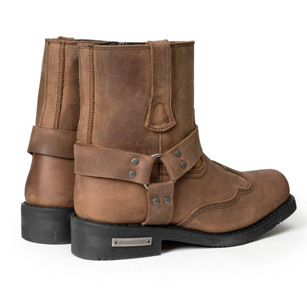 ML Men's Copper Ridge Suede Leather Harness Boots