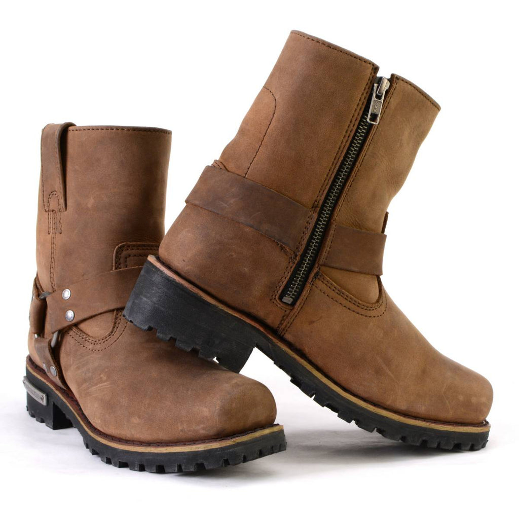 Women's short motorcycle boots hotsell