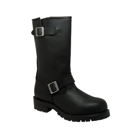 1440 Men's Black Engineer Soft Boots