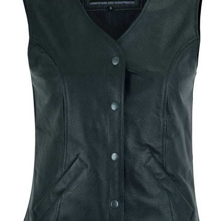 Women's Stylish Longer Body 3/4 Vest - Plain Sides