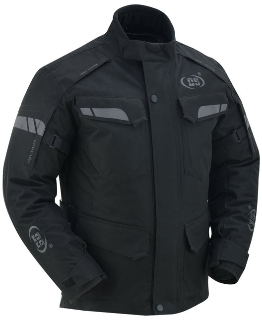 Heavy Duty Polyester Textile Mens motorcycle Jacket