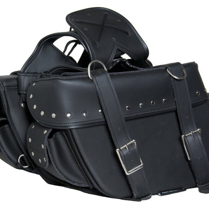 Two Strap Saddle Bag w/ Studs