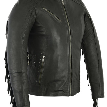 Women's Stylish Jacket with Fringe