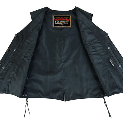 Enchantia Women's leather motorcycle vest