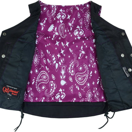 Miss Miles - Purple Paisley
