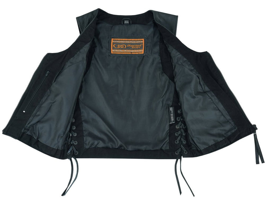 Women's Lightweight Vest with Rivets Detailing