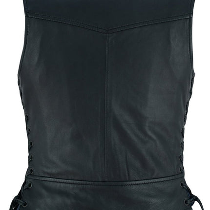 Women's Lightweight Vest with Rivets Detailing