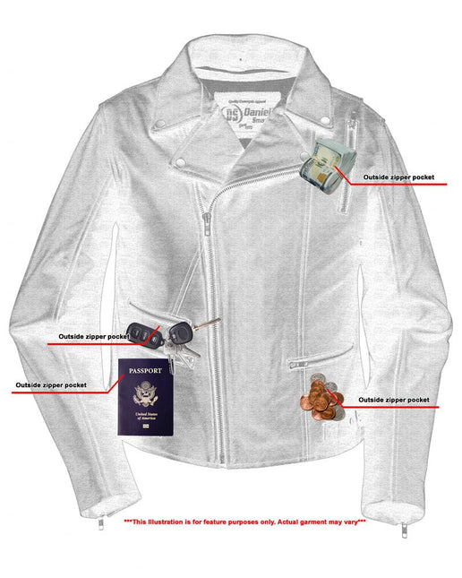 Women's Updated Stylish M/C Jacket