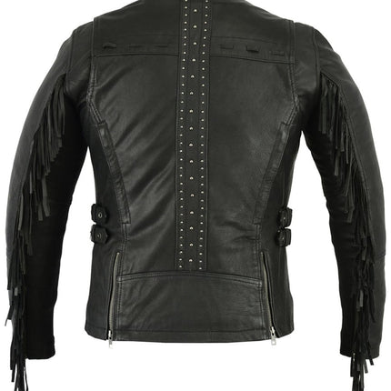 Women's Stylish Jacket with Fringe
