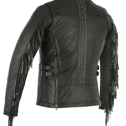Women's Stylish Jacket with Fringe