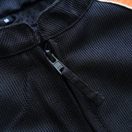 Women's Mesh 3-in-1 Riding Jacket (Black/Orange)
