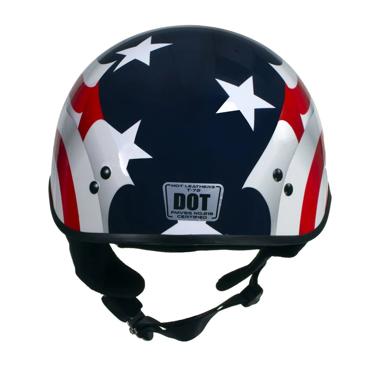 Outlaw T-70 'Blue Flag' American Flag Half Face Helmet with Drop Down Tinted Visor - Multi / X-Large Outlaw T-70 'Blue Flag' American Flag Half Face Helmet with Drop Down Tinted Visor - Multi / X-Large