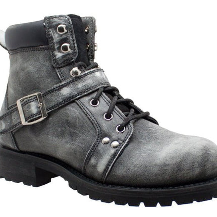 Renegadesole 6" Men's Leather Motorcycle Boots