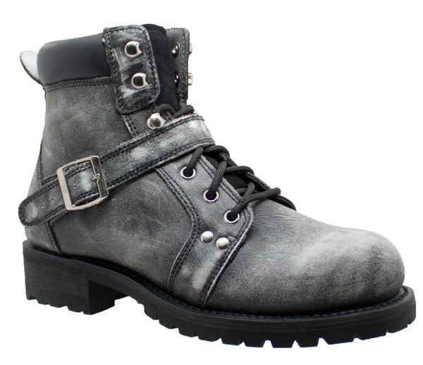 Renegadesole 6" Men's Leather Motorcycle Boots