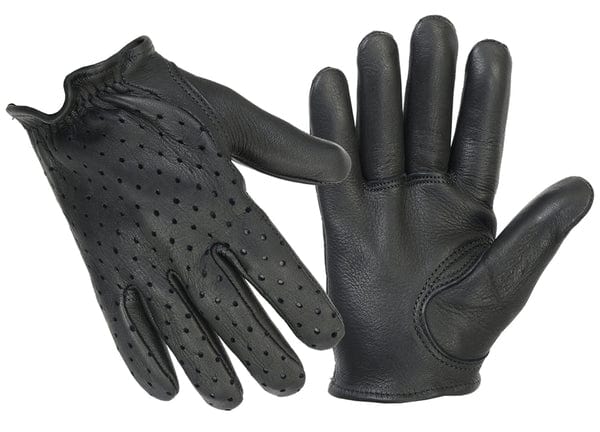Men's Police Style Perforated Gloves