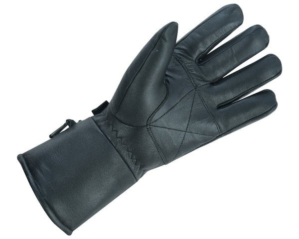Insulated Leather Motorcycle Gauntlets