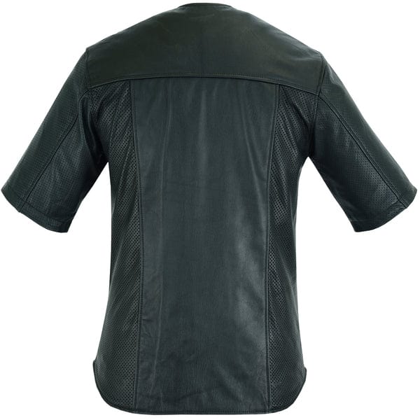 Men's Motorcycle Leather Shirt