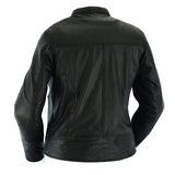 Women's Lightweight Lambskin Leather Biker Jacket