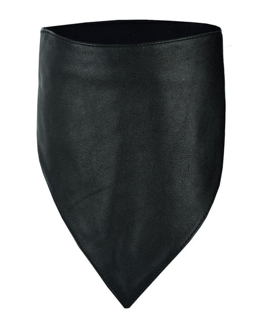 Mara Leather Dust Protection Bandana For Bikers In Genuine Leather