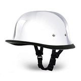 German Chrome Silver Novelty Costume Helmet - MARA Leather