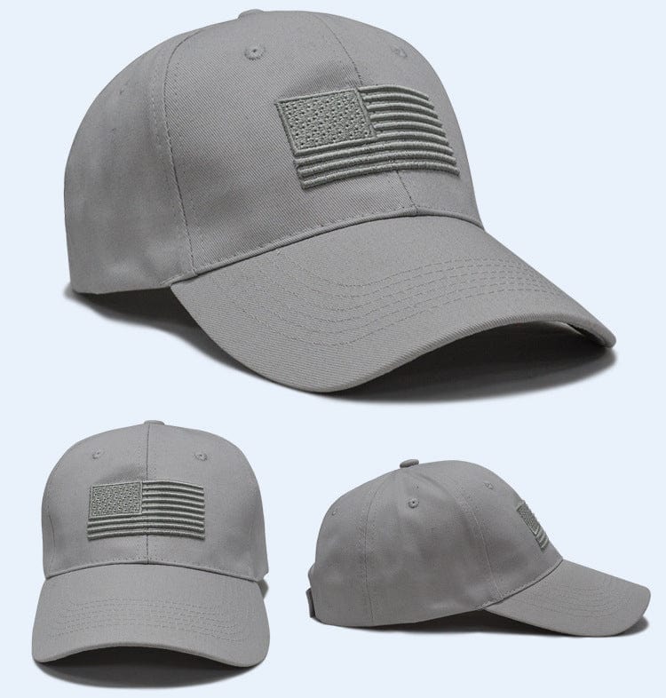 USA Flag Embroidered Cotton Soft Tactical Style Cap - MARA Leather