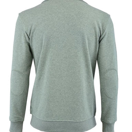 Men's Basic Soft Zip Up Terry Long Sleeve Pocket Jacket