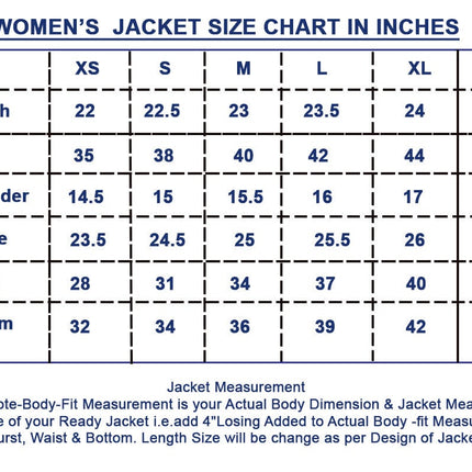 Women's New American Biker Style Leather Jacket
