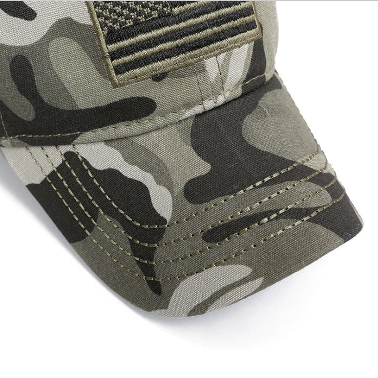 USA Flag Tactical Camouflage Caps Army Style