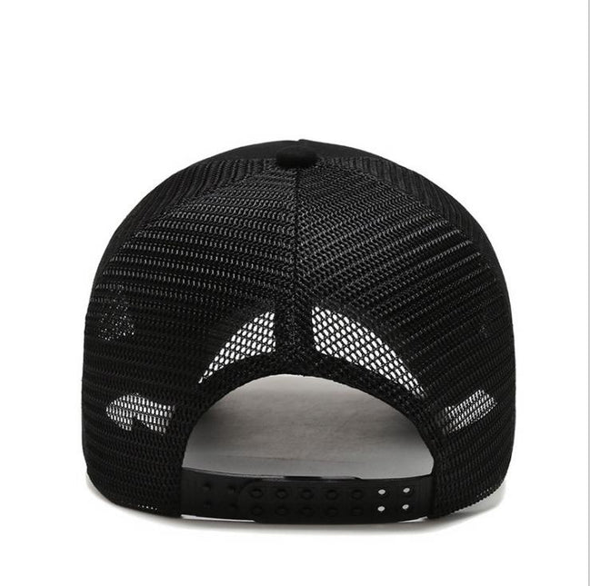 USA Flag Black Mesh Tactical Style Baseball Caps
