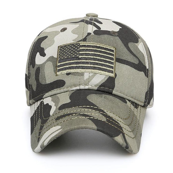 USA Flag Tactical Camouflage Caps Army Style