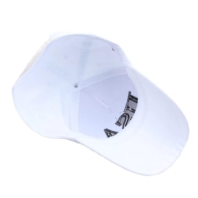 USA Flag Embroidered Cotton Soft Baseball Style Cap - Red