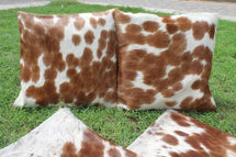 2 Set Decorative Pillows Covers - Light Brown