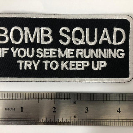 Bomb Squad Biker Vest Patch