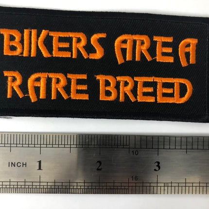 Bikers Are a Rare Breed Saying Biker Patch