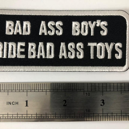 Bad Ass Boys Motorcycle Vest Patch