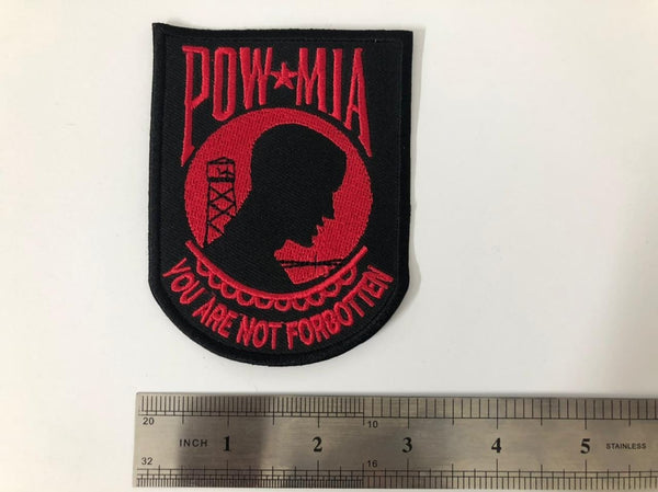Pow*mia You're Not Forgotten Motorcycle Vest Patch