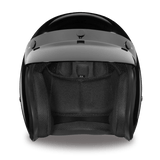 D.O.T. Daytona Cruiser Motorcycle 3/4 Helmet - HI-GLOSS BLACK