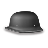 D.O.T German Motorcycle Helmet - Dull Black