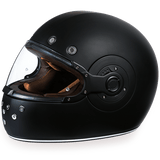 D.O.T Motorcycle Retro Full Face Helmet