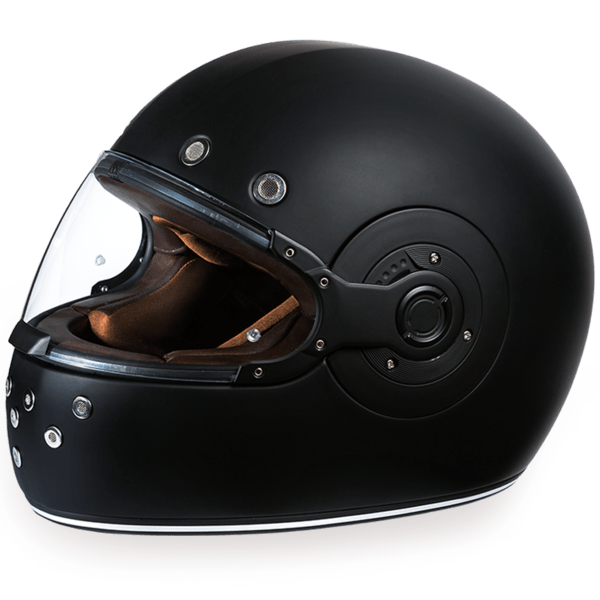 D.O.T Motorcycle Retro Full Face Helmet