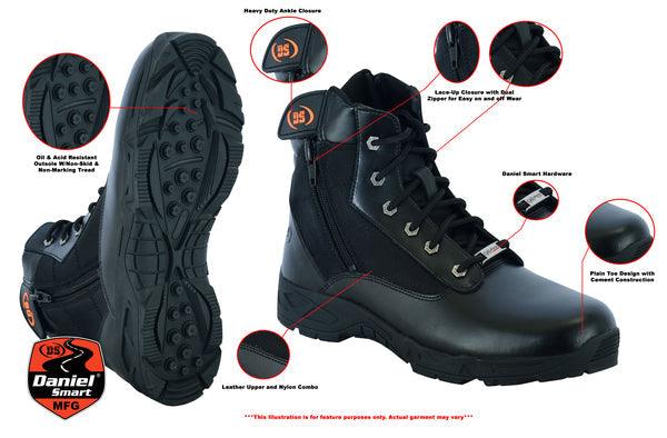 Men's 6" Tactical Boots - MARA Leather