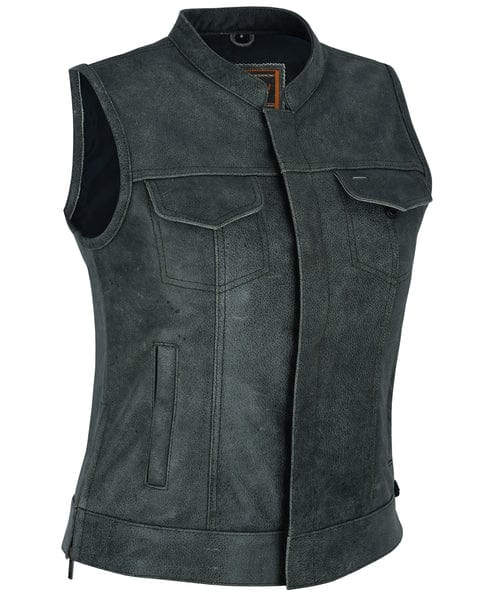 Women’s Premium Single Back Panel Concealment Vest - Gray