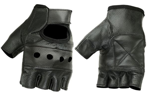 Economy Fingerless Multi-Use Leather Gloves - MARA Leather