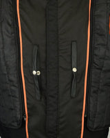 Men's Sporty Cruiser Black Leather Motorcycle Jacket