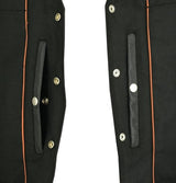 Women's Light Weight Open Neck Vest - MARA Leather