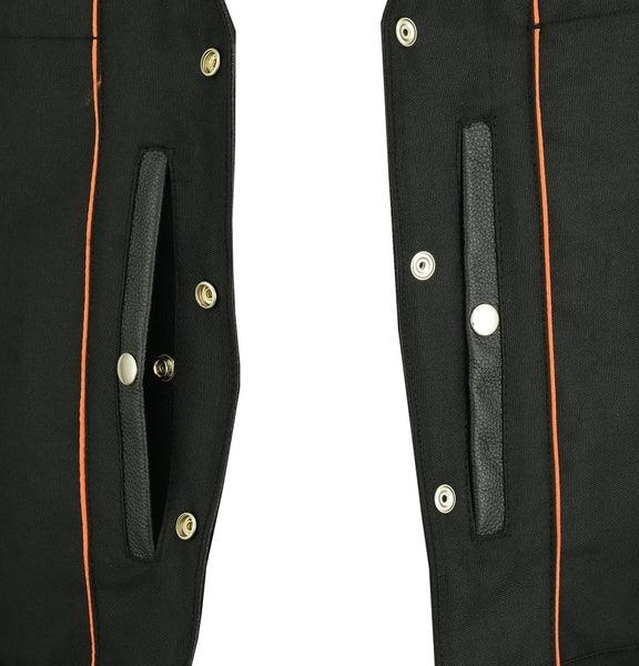 Women's Light Weight Open Neck Vest - MARA Leather