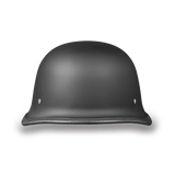 D.O.T German Motorcycle Helmet - Dull Black