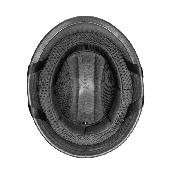 D.O.T German Motorcycle Helmet - Dull Black